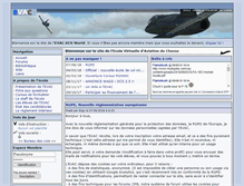 Tablet Screenshot of evac-fr.net
